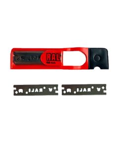 2 chrome blades 48 mm